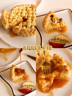 Hướng dẫn làm bánh Apple Pie từ A đến Z với nhân táo thơm ngon và lớp vỏ bện lưới đẹp mắt