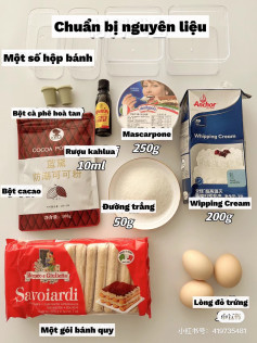 Hướng dẫn làm bánh Tiramisu tại nhà với Mascarpone và rượu Kahlua, đơn giản và ngon