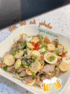 Hướng dẫn làm Gỏi bò cà pháo ngon nhức nách, món ăn dân dã đậm vị chua ngọt