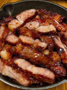 Hướng dẫn làm thịt ba chỉ chiên giòn, sốt đậm đà với nước tương và ngũ vị hương