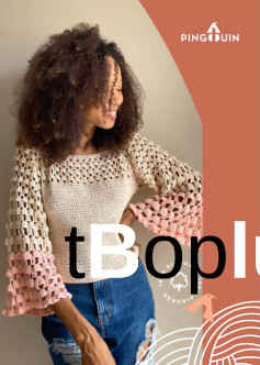 HƯỚNG DẪN MÓC BLUSA TOP DOWN BELLA PONGOUIN