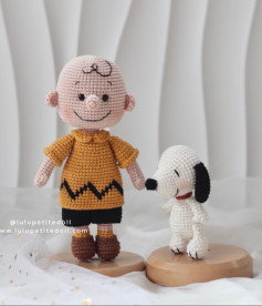 HƯỚNG DẪN MÓC BÚP BÊ CHARLIE BROWN VÀ SNOOPY