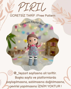 HƯỚNG DẪN MÓC BÚP BÊ PIRIL