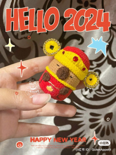 Hướng dẫn móc Capybara Thần Tài may mắn