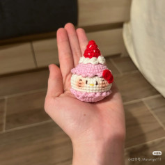 Hướng dẫn móc len Bánh Macaron Kitty dễ thương