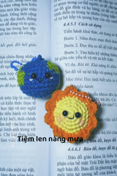 Hướng dẫn móc len búp bê Mặt trời và Trái Đất dễ thương