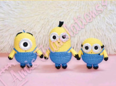 HƯỚNG DẪN MÓC LEN BÚP BÊ MINION BOB KEVIN STUART