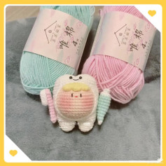 Hướng dẫn móc len nhân vật răng sữa dễ thương