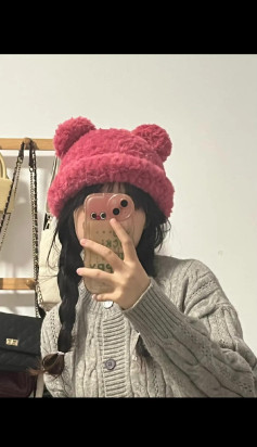 Hướng dẫn móc mũ gấu Lotso màu hồng