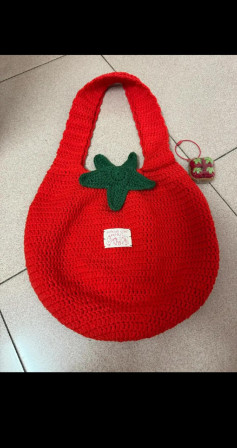 Hướng dẫn móc túi Ba lô Cà chua màu đỏ