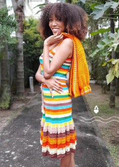 HƯỚNG DẪN MÓC VESTIDO TROPICAL TROPFIL - BẢNG CHART VÀ CÁCH THỰC HIỆN CHI TIẾT