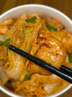 Hướng dẫn nấu món đậu hũ chiên xào cải thảo và ớt chuông