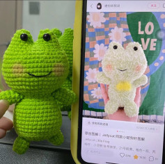 Jellycat Little Frog Crochet Pattern Chart Tutorial