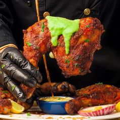 Juiciest Indian Restaurant Style Tandoori Chicken Recipe