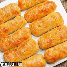Juicy Flaky Baked Beef Roti Recipe for Iftar Ramadan