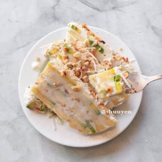 Kem chuối bơ healthy ăn vặt tốt cho sức khỏe