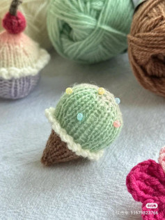 Knitting Mini Sweet Treat Pattern Chart