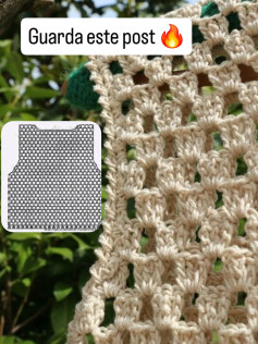 Learn how to make necklines and armholes with basic crochet stitches, symbols guide