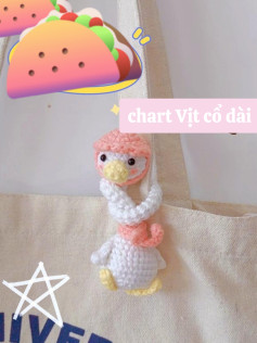 Long-necked Duck Amigurumi Crochet Pattern