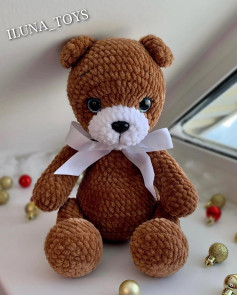 Мастер-класс по вязанию амигуруми: Мишка Денни (Denny Bear) от ILUNA TOYS