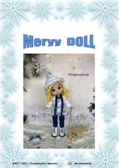 Meryy Doll Crochet Pattern: Complete Amigurumi Tutorial with Materials and Stitch Guide