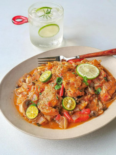 Mì Udon Gà Xào Sốt Tôm Yum Nấm Hải Sản, Công Thức Chi Tiết