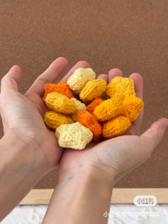 Mini Crochet Fried Chicken Pattern Tutorial