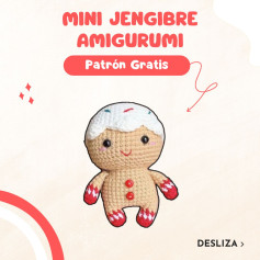 Mini Jengibre Amigurumi - Patrón Gratis