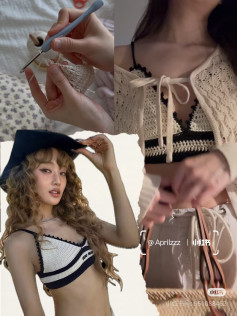 Miu-style Crochet Bikini Top Pattern and Tutorial