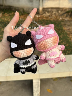 Móc khoá Batman - Hướng dẫn chi tiết từng bước