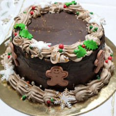 Nasa novogodisnja cokoladna torta