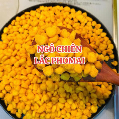 Ngô chiên lắc phô mai giòn tan, món ăn vặt đơn giản từ ngô ngọt, bột chiên giòn và trứng gà