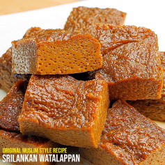 Original Srilankan Muslim Style Watalappan Recipe - Rich, Creamy Traditional Dessert with Jaggery and Coconut Milk