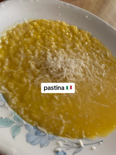 Pastina con verduras y parmesano: receta fácil de sopa italiana