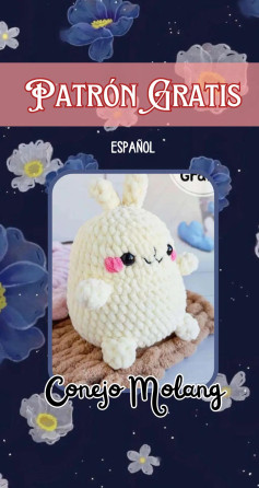 Patrón Amigurumi Conejo Molang PDF Gratis