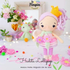 Patrón Amigurumi Hada Hadita Lollipop Gratis