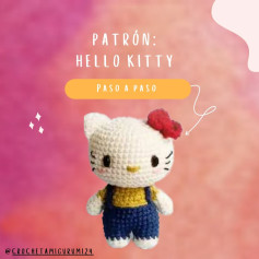 Patrón Amigurumi Hello Kitty: Tutorial Paso a Paso con Materiales y Abreviaturas