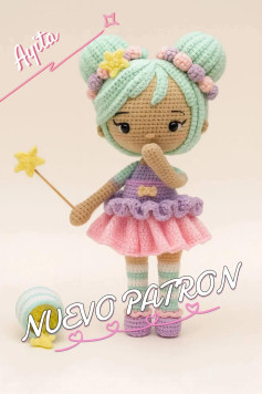 Patrón Amigurumi Muñeca Ayita: Guía de Hilo y Puntos en Español