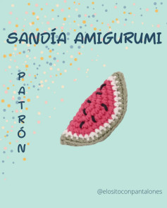 Patrón Amigurumi Sandía: Tutorial Paso a Paso para Móc Len