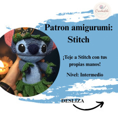 Patrón Amigurumi Stitch: Tutorial Paso a Paso