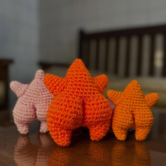 Patrón de amigurumi Estrellita C*lona paso a paso