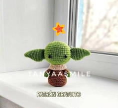 Patrón de Móc Len Baby Yoda - Amigurumi