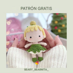 Patrón Gratis Campanilla Amigurumi Crochet