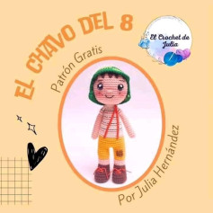 Patrón Gratis El Chavo del 8 Amigurumi