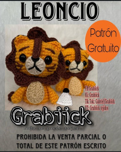 Patrón Gratis León Amigurumi Leoncio - Tutorial Paso a Paso