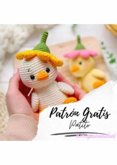 Patrón Gratis Patito Amigurumi Crochet