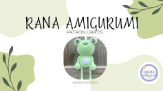 Patrón Gratis Rana Amigurumi Verde