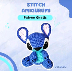 Patrón Gratis Stitch Amigurumi: Guía Completa Cuerpo, Cabeza y Extremidades
