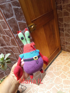 Patrón Gratuito Amigurumi Don Cangrejo y Plankton (Español)