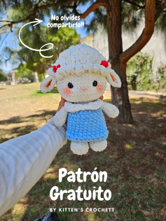 Patrón Gratuito de Ovejita Amigurumi Mocha